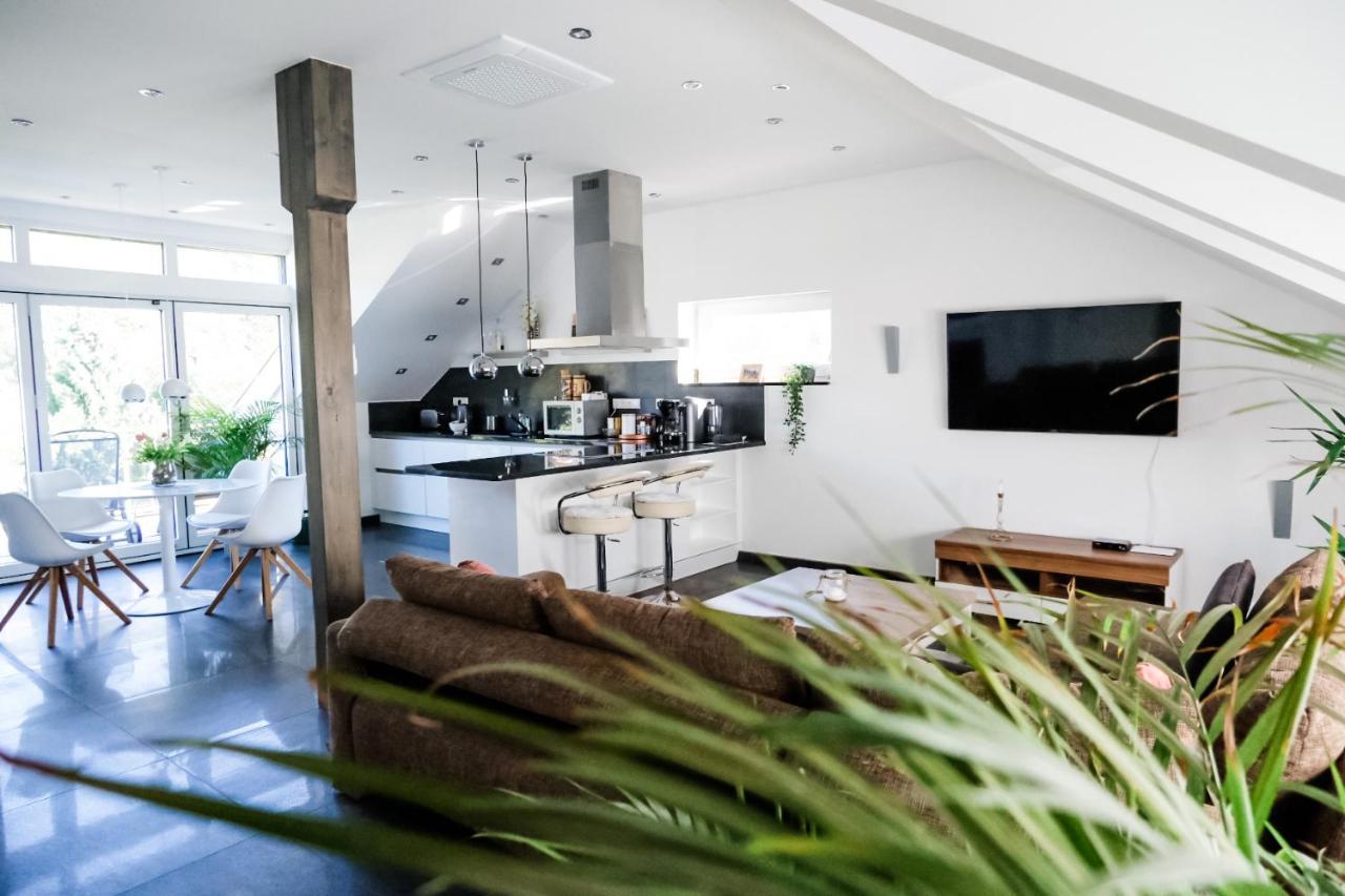 Modern Loft/Apartment Near Bonn Dtag/Dhl/Un Königswinter Extérieur photo